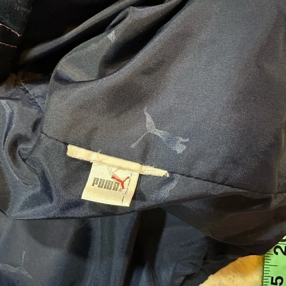 PUMA Girl’s Navy Blue Puffer Coat Size Small